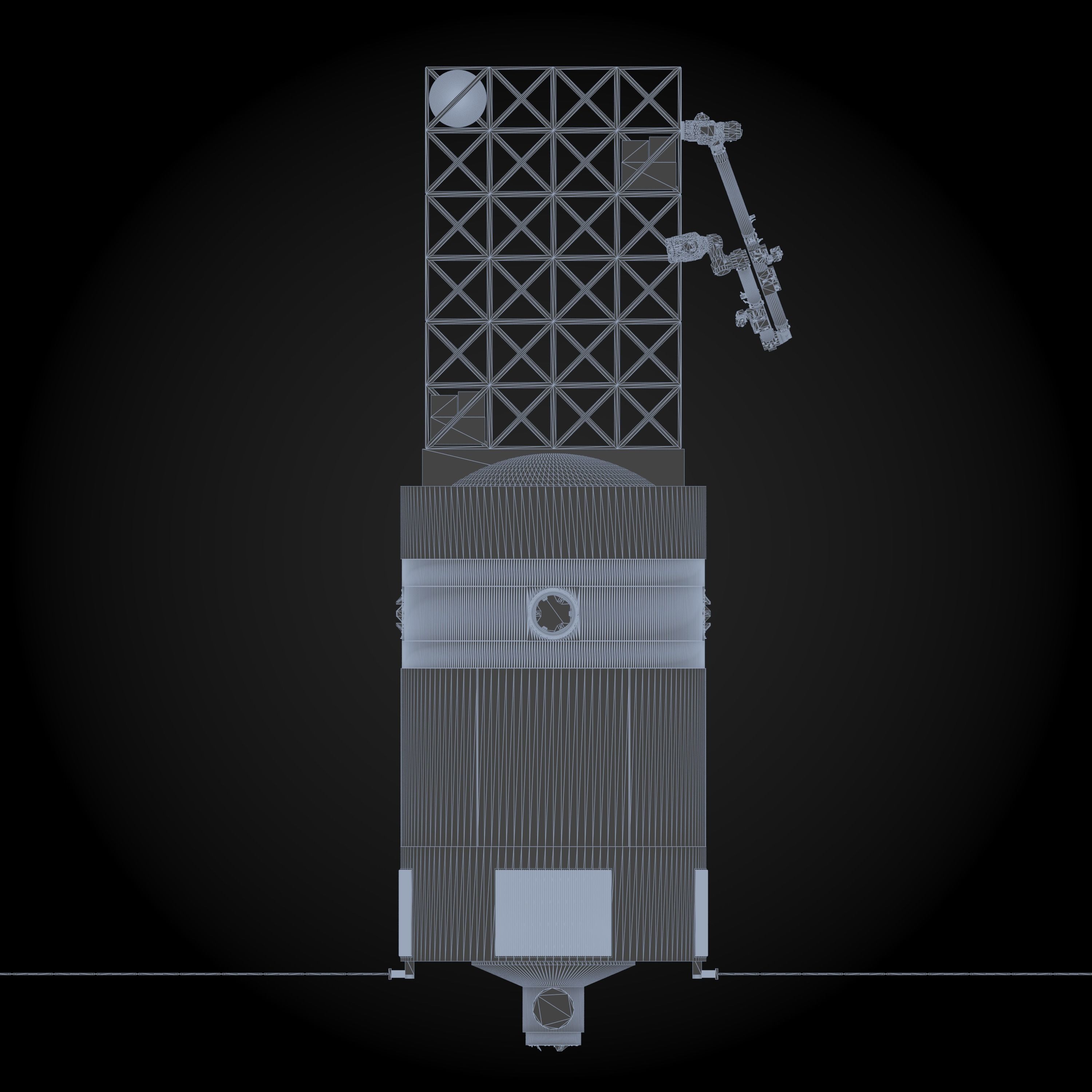 Skylab II Space Station 3D model_9