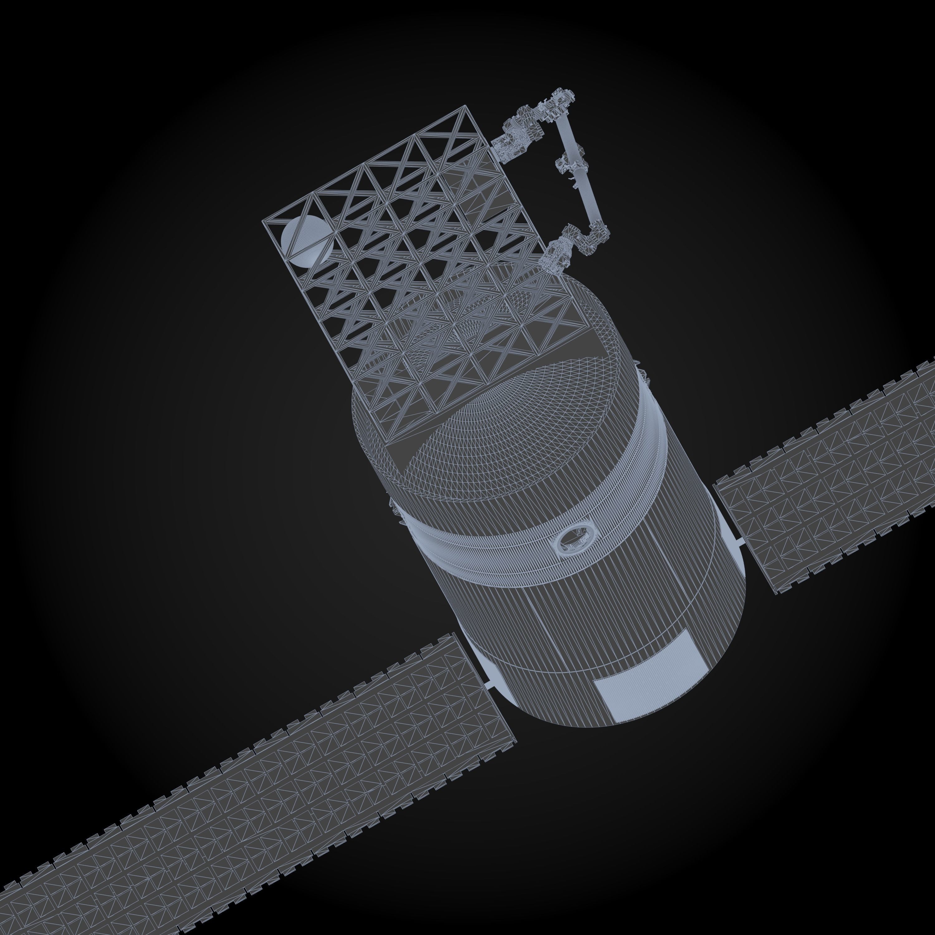 Skylab II Space Station 3D model_7