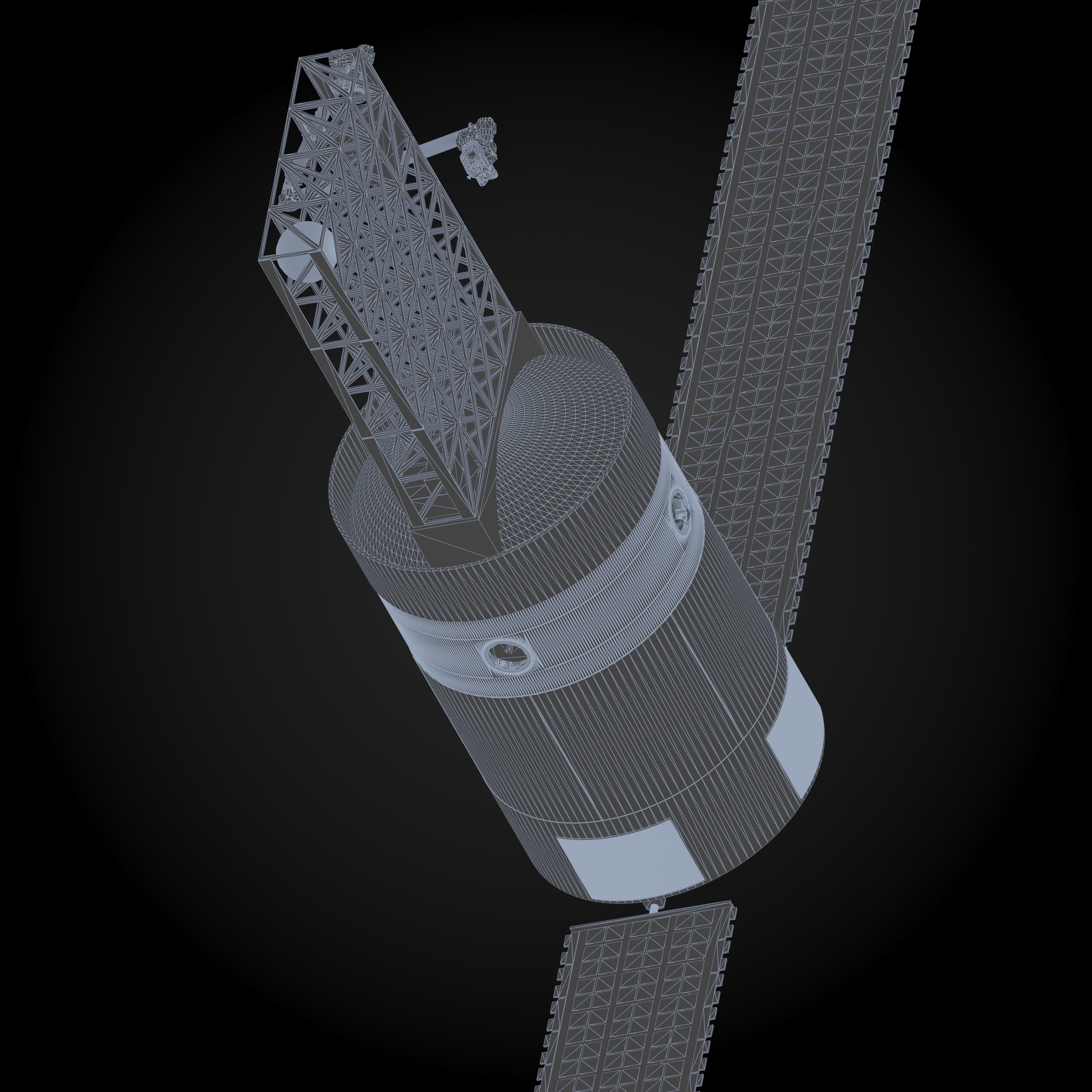 Skylab II Space Station 3D model_5