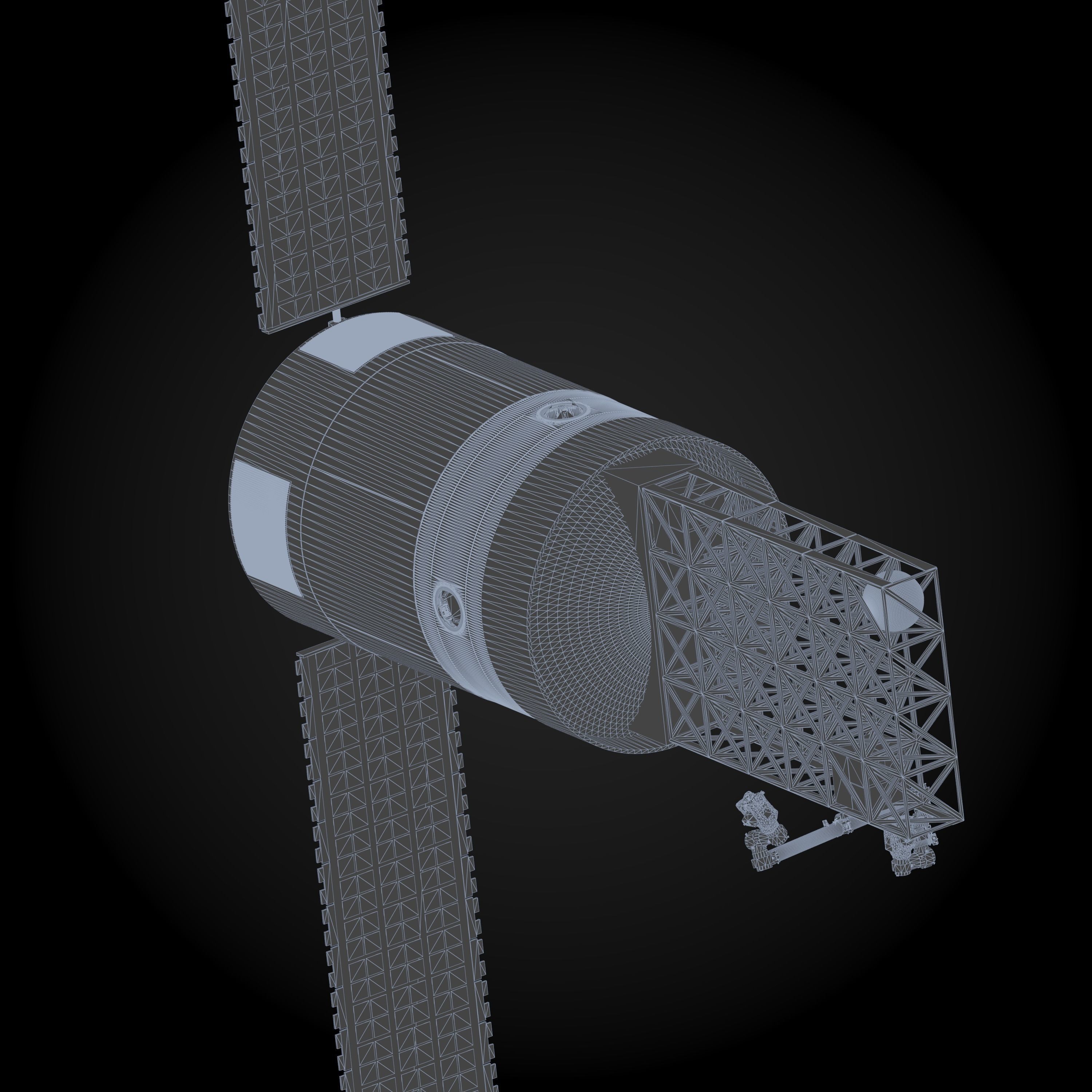 Skylab II Space Station 3D model_8