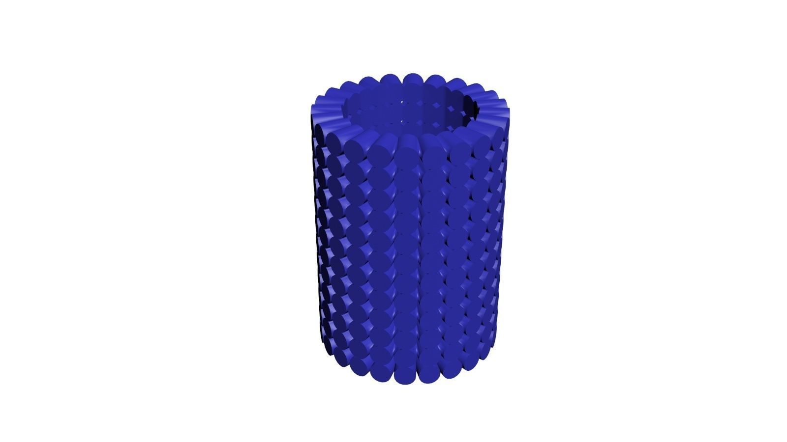 Pen Stand Design 3D print model_3