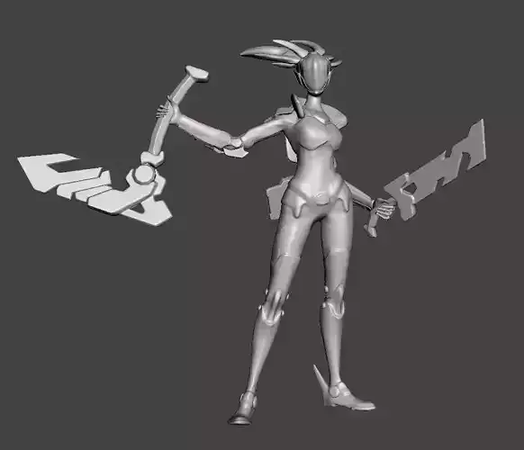 Project Akali 3D Model