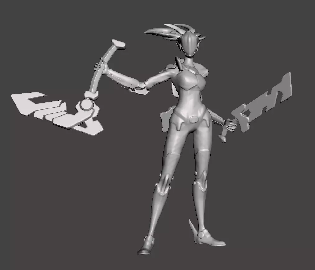 Project Akali 3D Model 3D print model