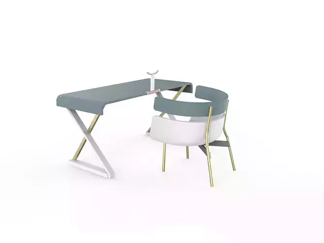 furniture modern desk and chair