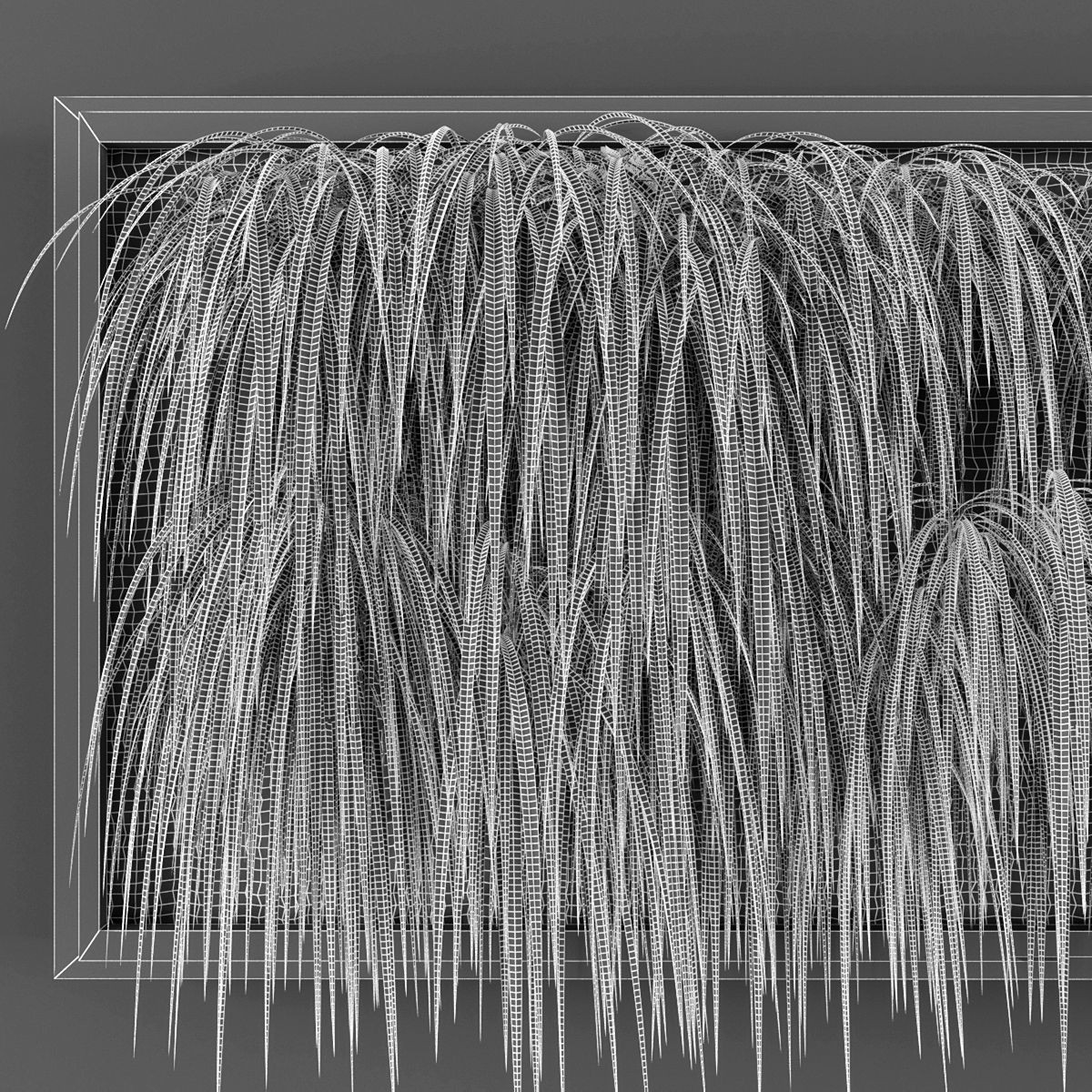 Vertical garden 122 Low-poly 3D model_2