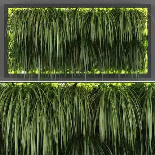 Vertical garden 122 Low-poly 3D model