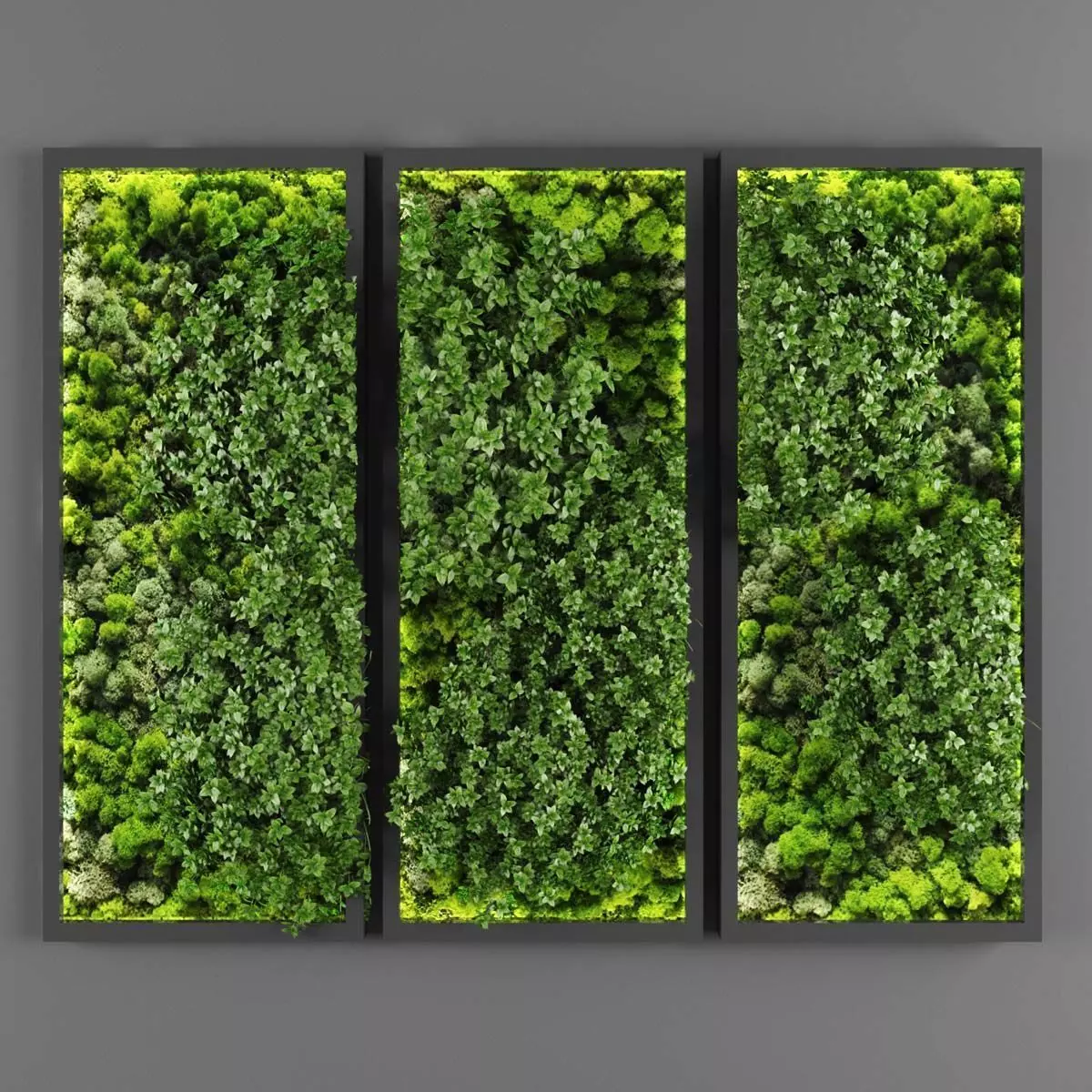 Vertical garden 126 Low-poly 3D model_0