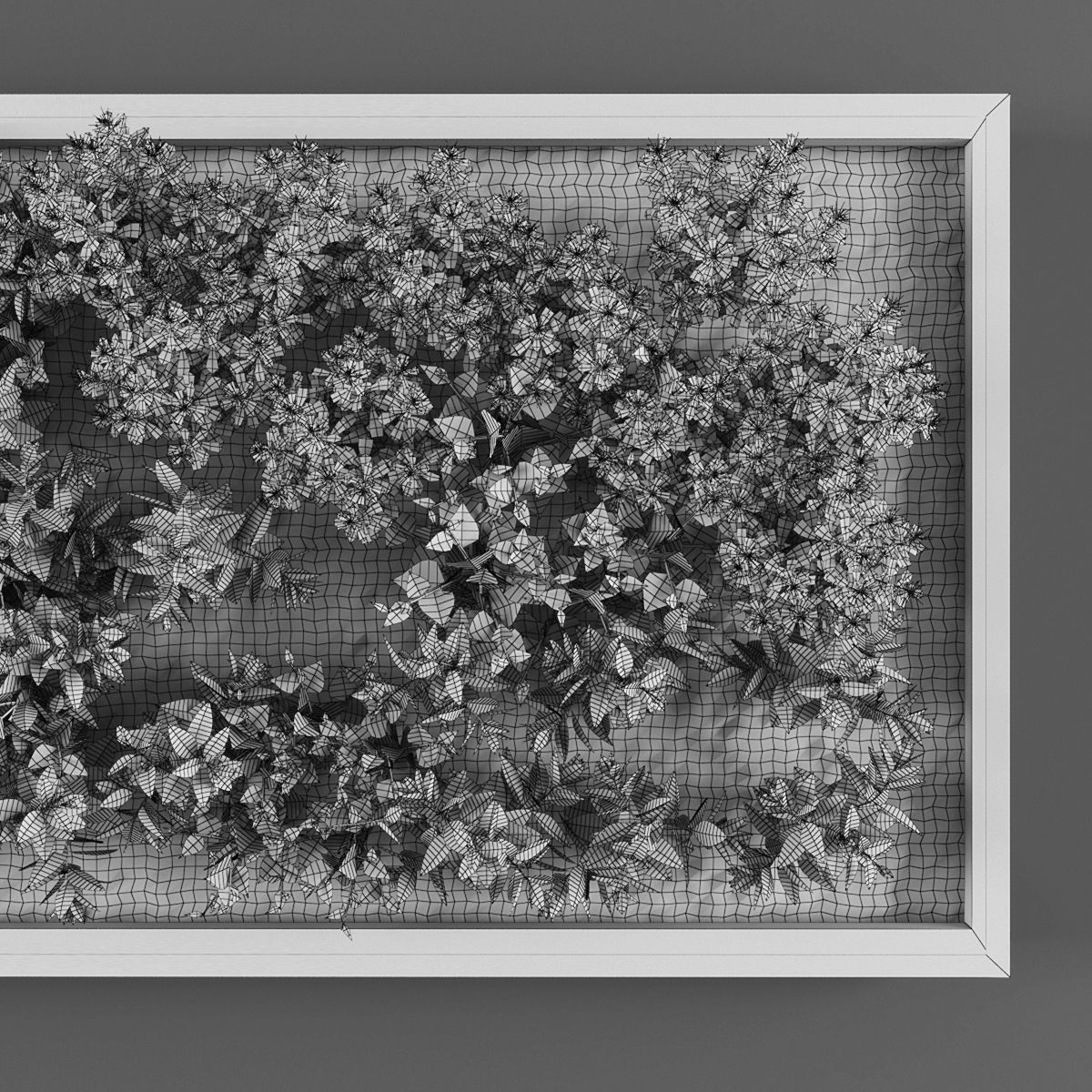 Vertical garden 128 Low-poly 3D model_2