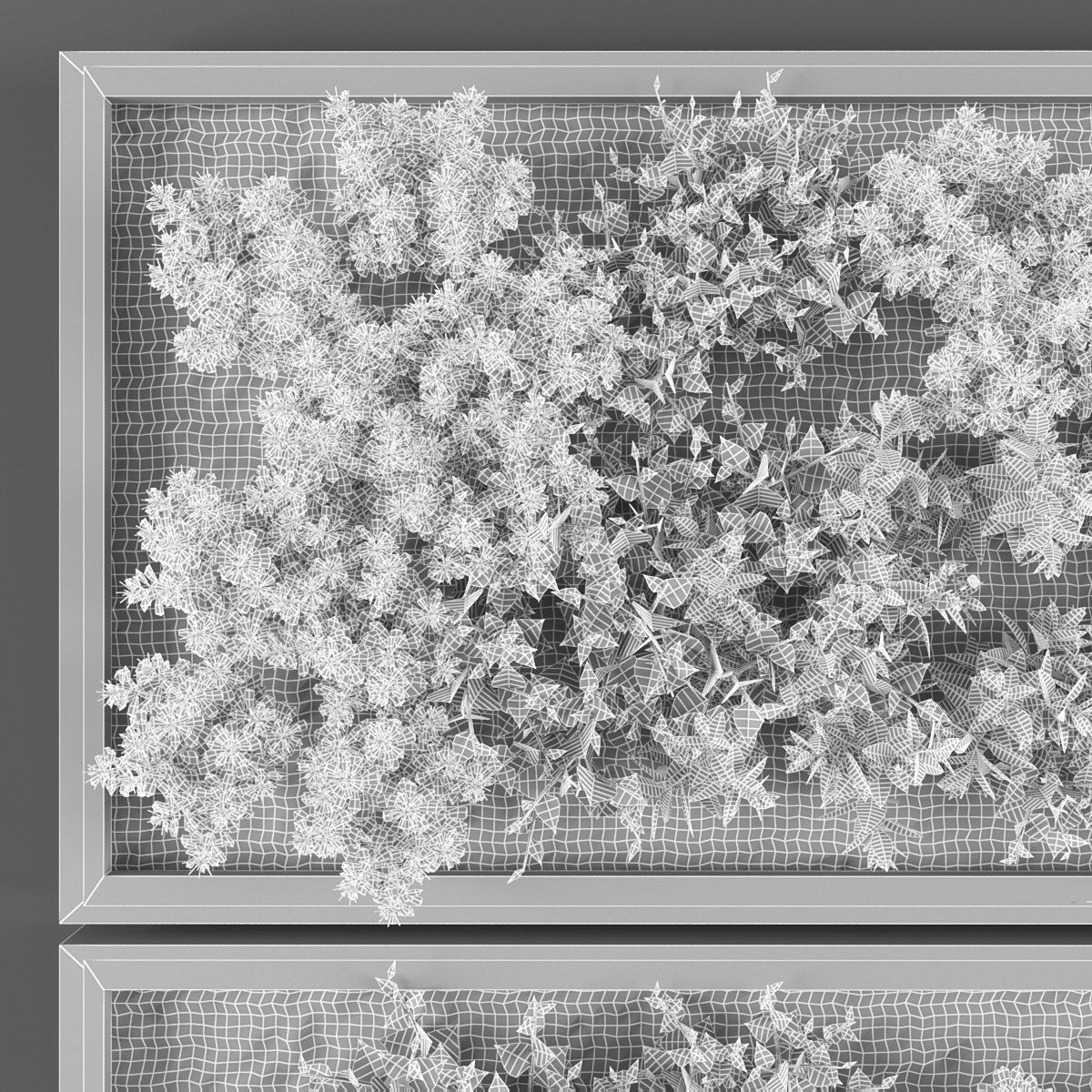 Vertical garden 131 Low-poly 3D model_2