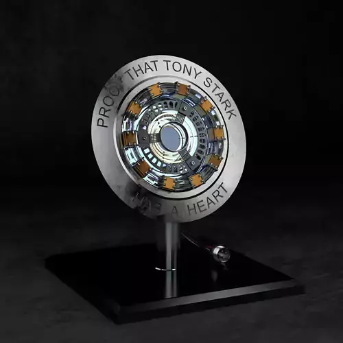 3D Arc Reactor MK1 model 3D model