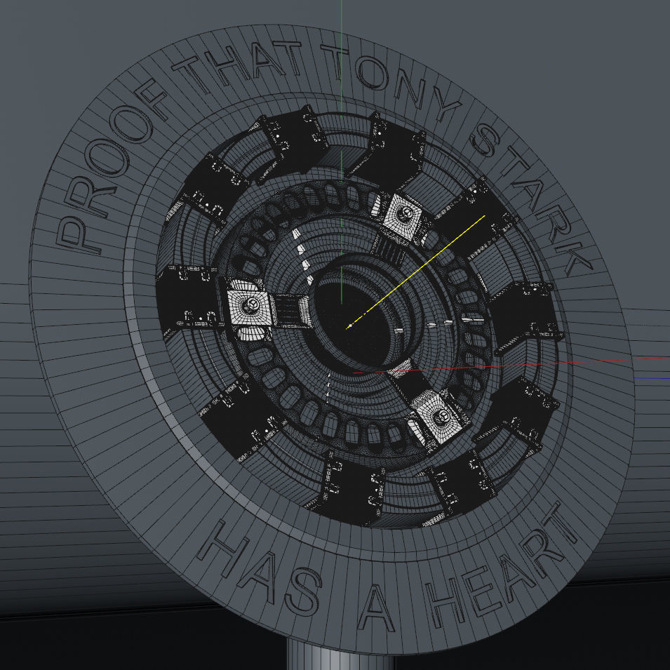 3D Arc Reactor MK1 model 3D model_7