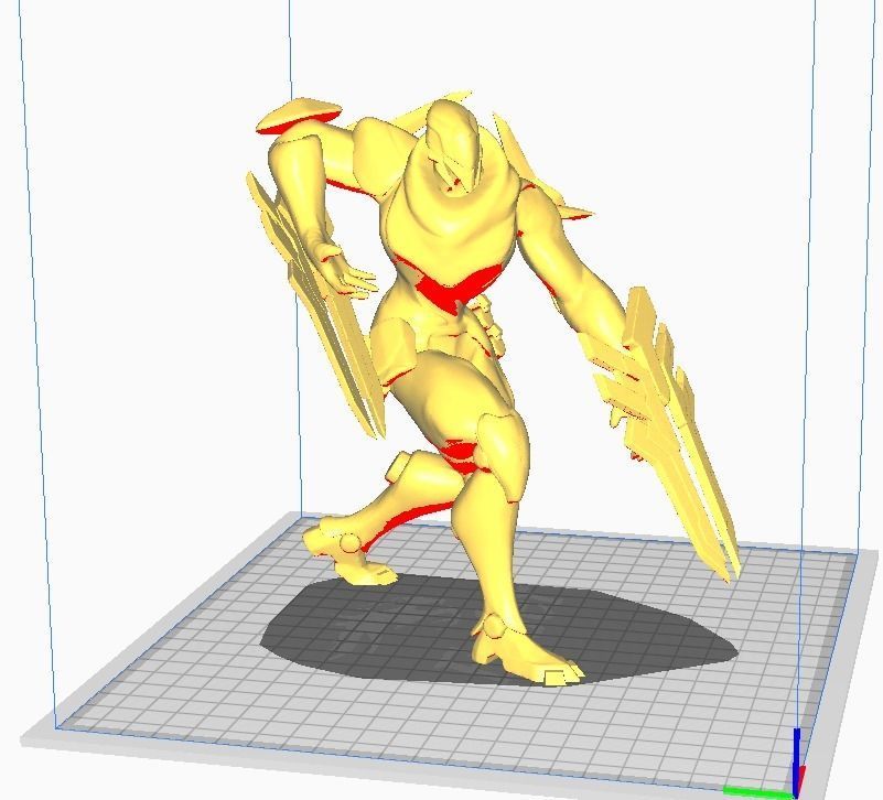 Project Zed 3D Model 3D print model_2