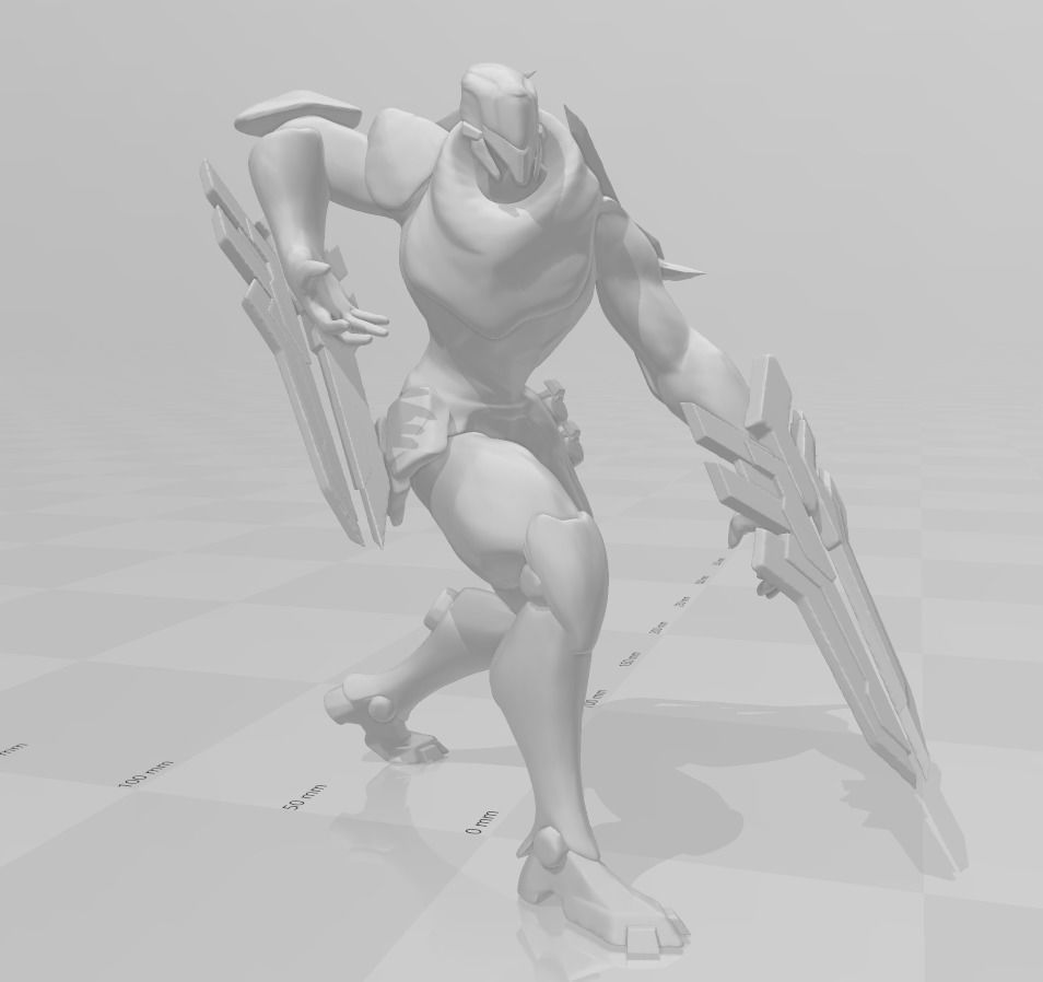 Project Zed 3D Model 3D print model_1