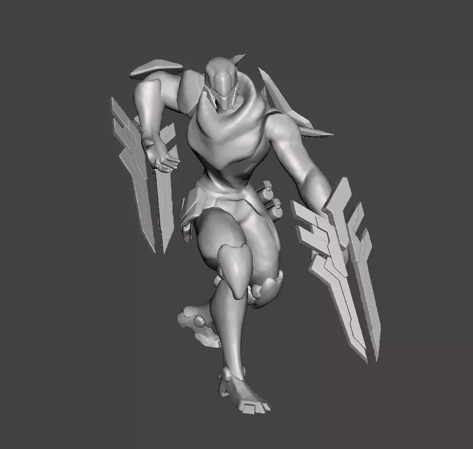 Project Zed 3D Model 3D print model_0
