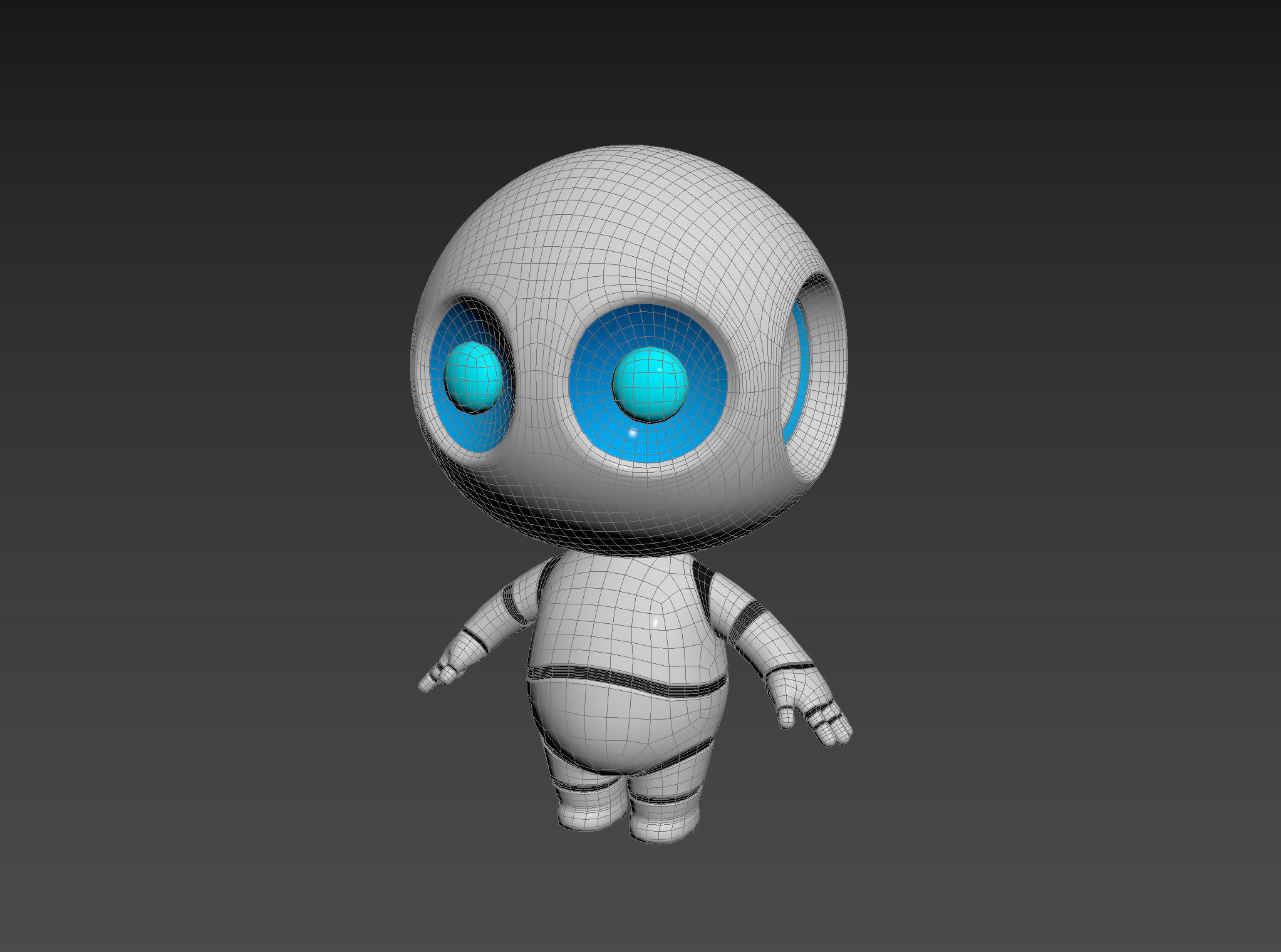 Character090 Robot 3D model_11