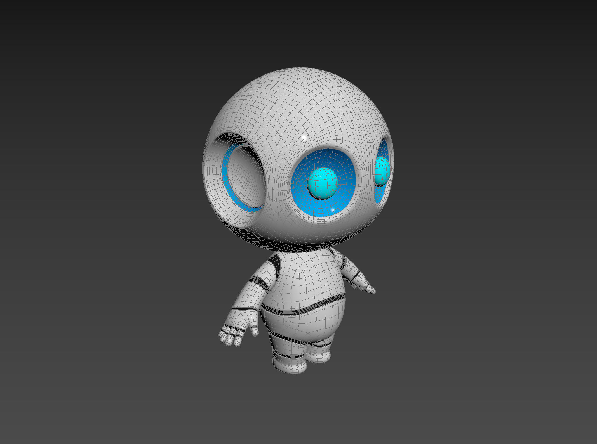 Character090 Robot 3D model_14