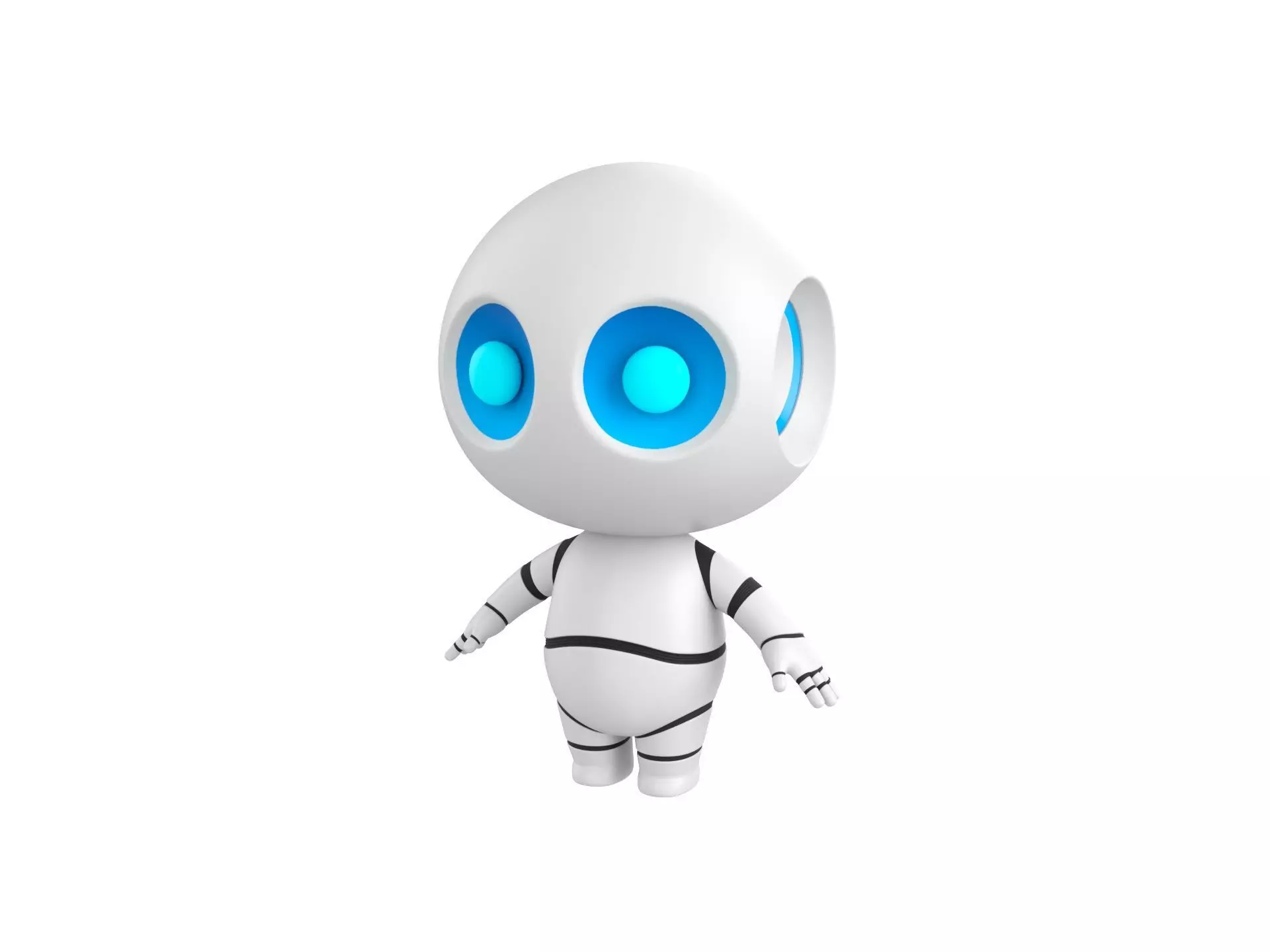 Character090 Robot 3D model_0