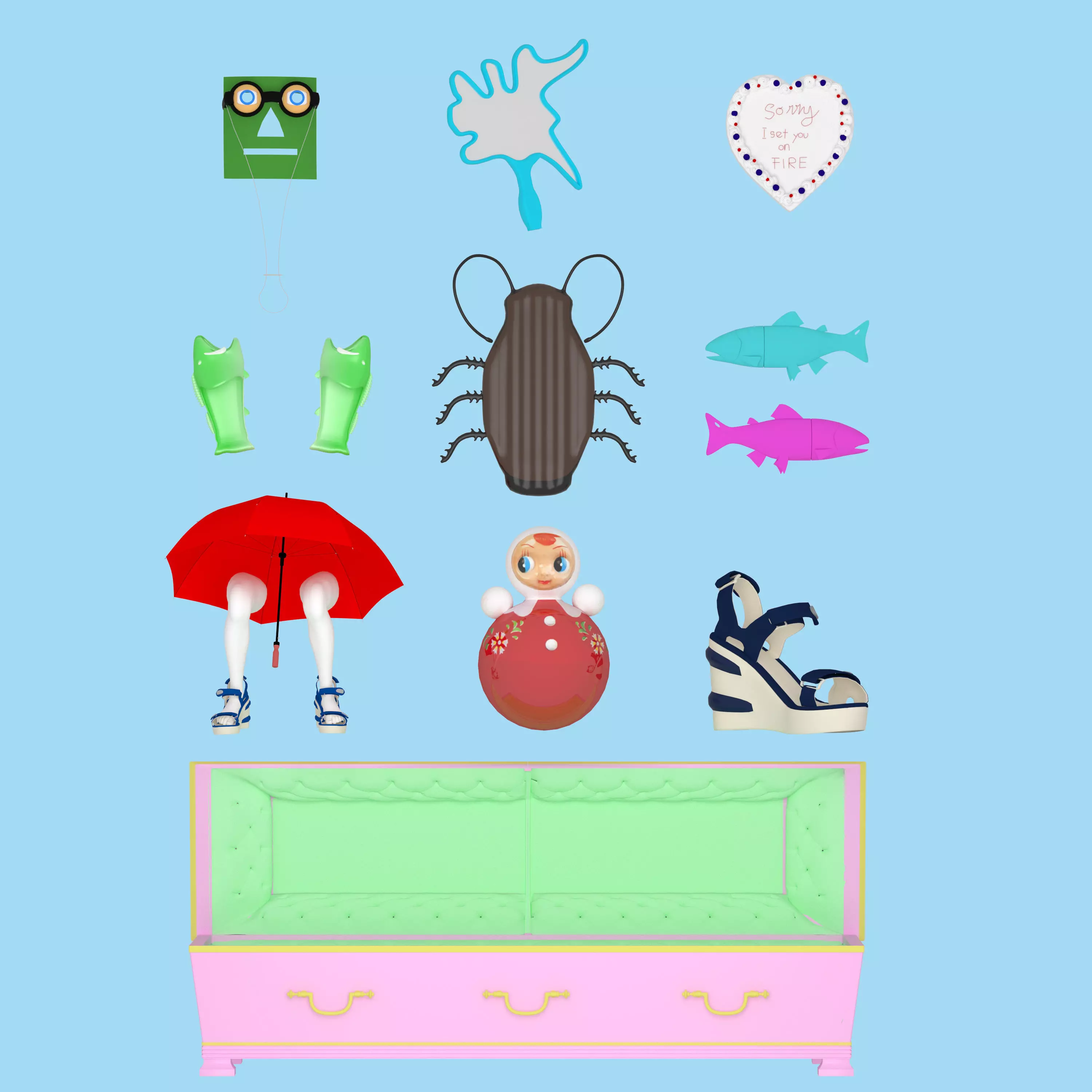 Almanak Props 3D model_0