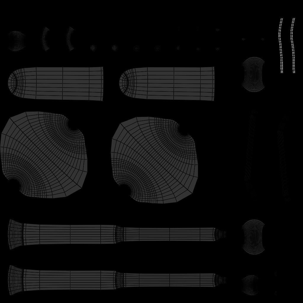 street lamp post 3D model_4