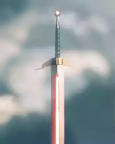 Battle Sword 3D model