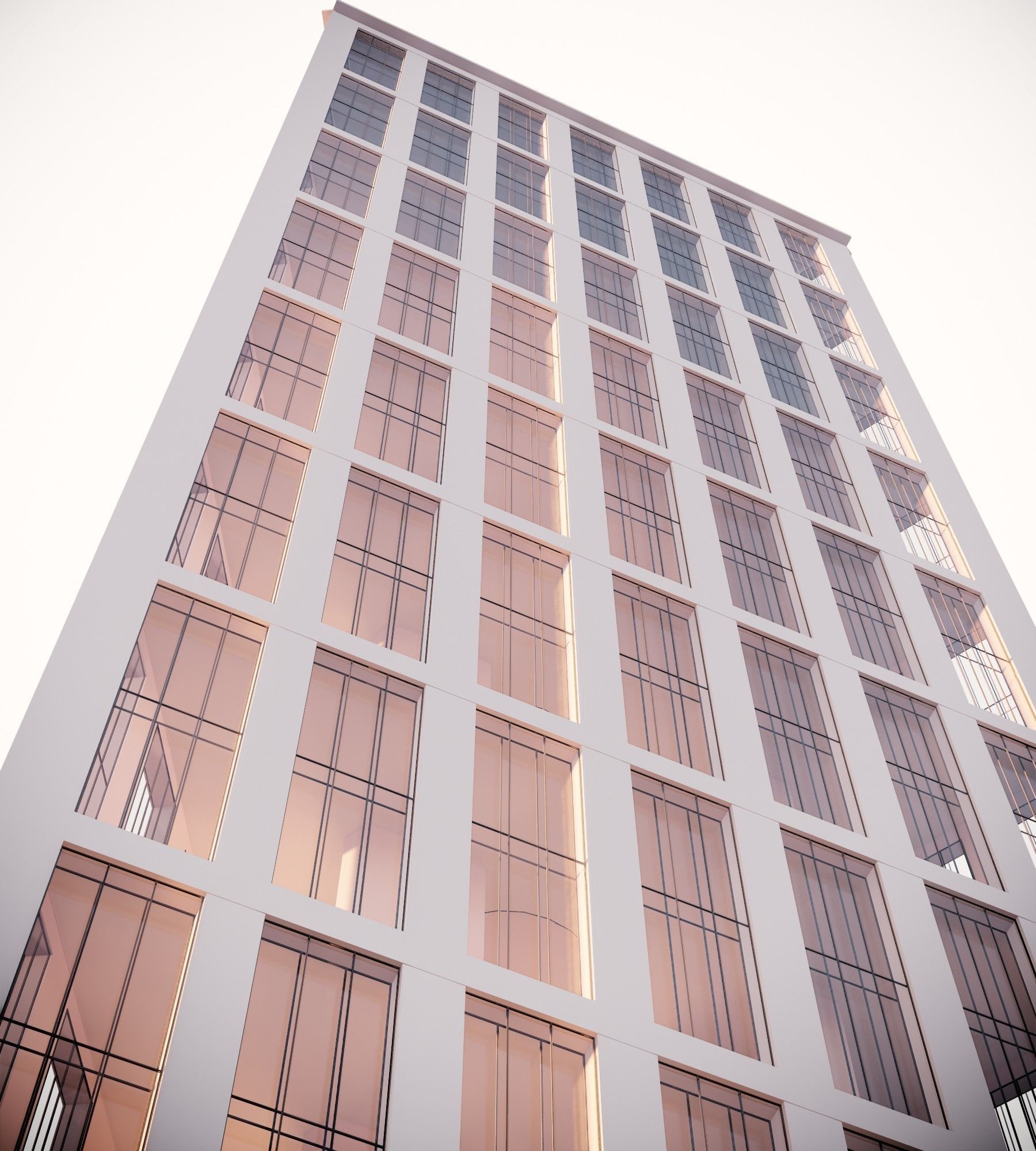 Office Building  3D model_6