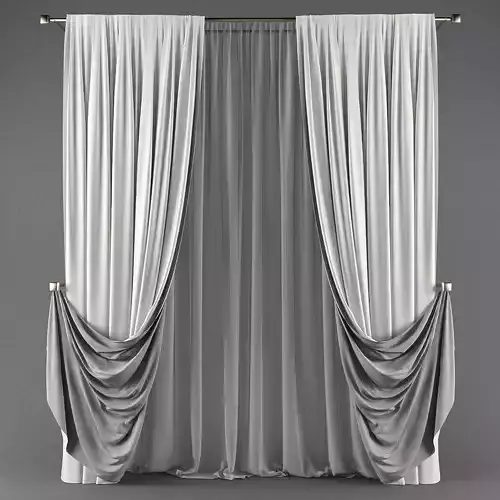 Curtains509 curtain with drapes