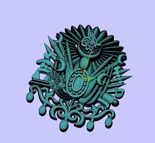 OSMANLI DEVLET ARMASI - OTTOMAN STATE ARMOUR 3D print model