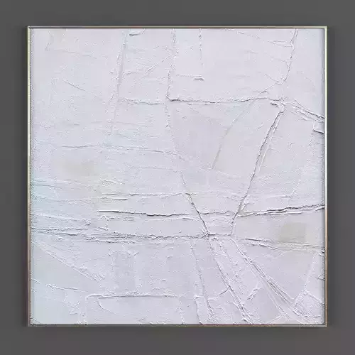 Pictures848 abstract painting Low-poly 3D model