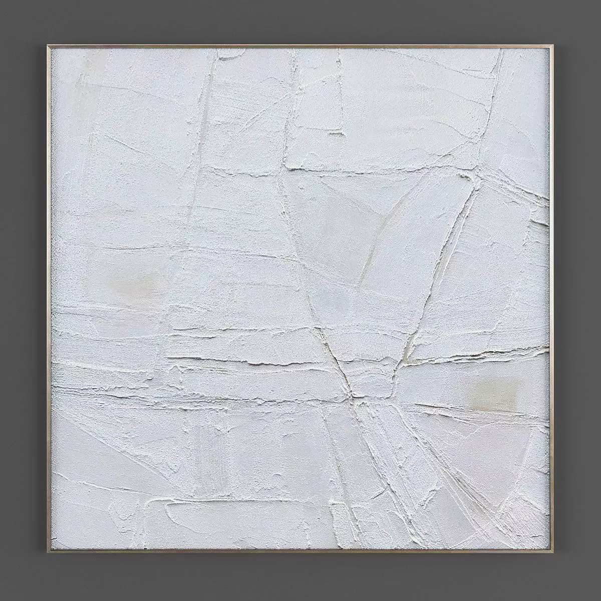 Pictures848 abstract painting Low-poly 3D model_0