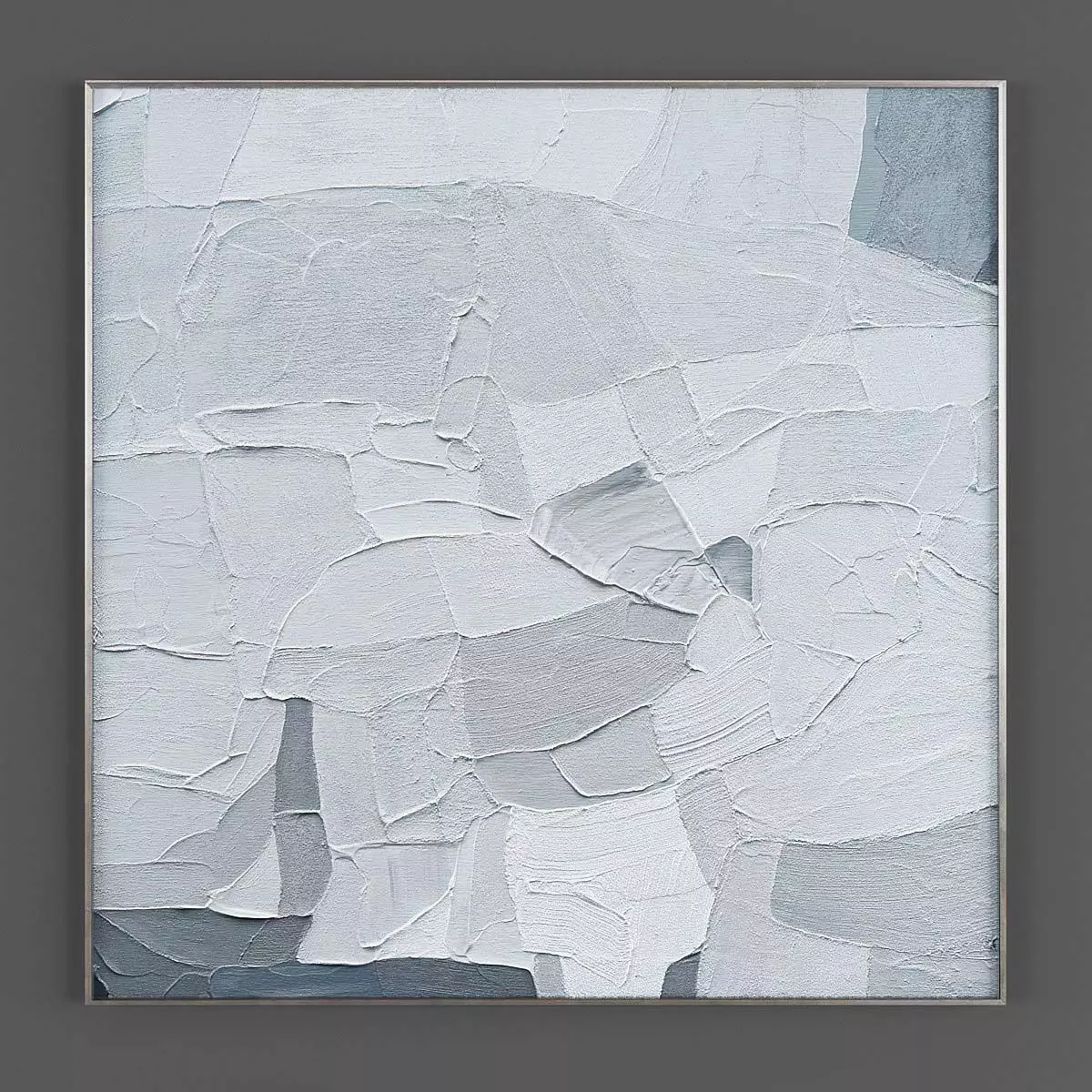 Pictures849 abstract painting Low-poly 3D model_0