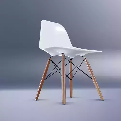 Eames Dowel Base Chair