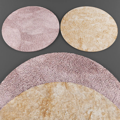 Rugs collection 291 Low-poly 3D model