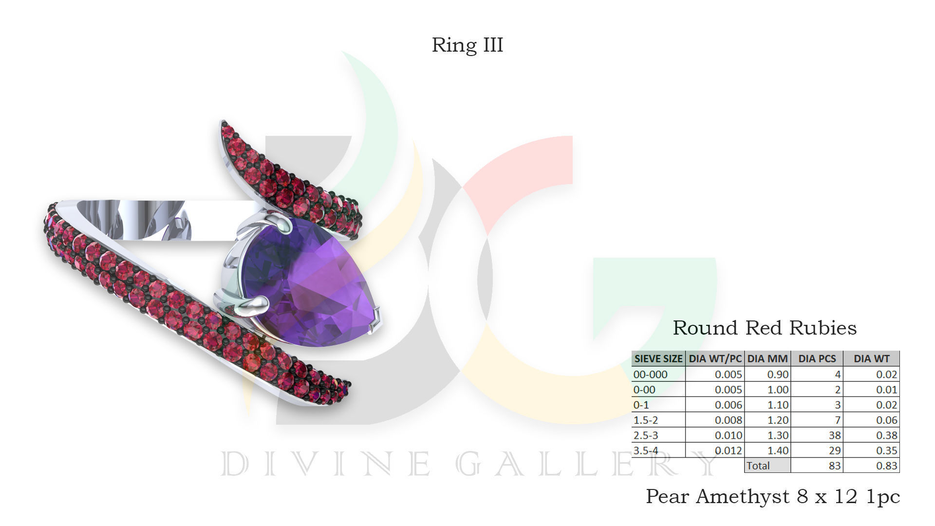 Aurora Ring 3D Model 3D print model_16