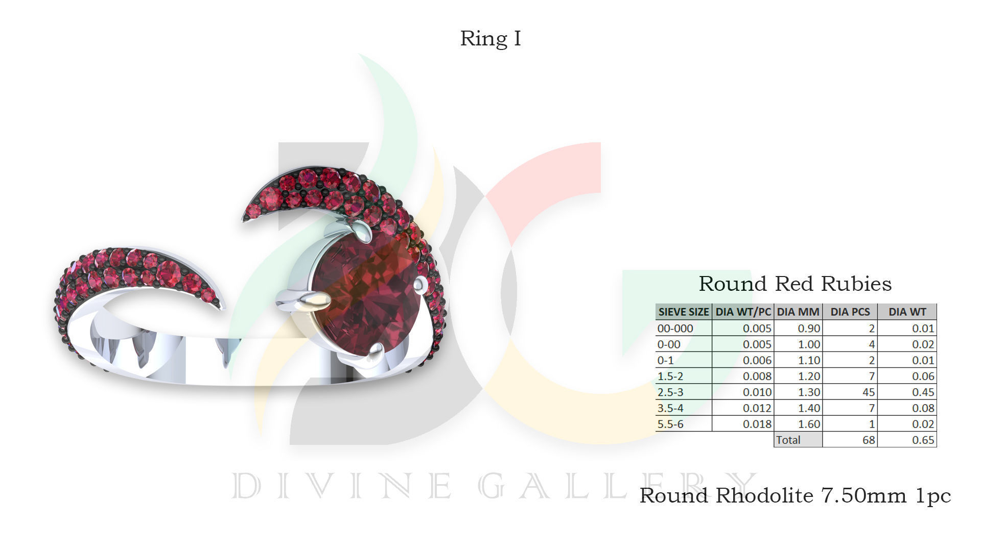 Aurora Ring 3D Model 3D print model_14