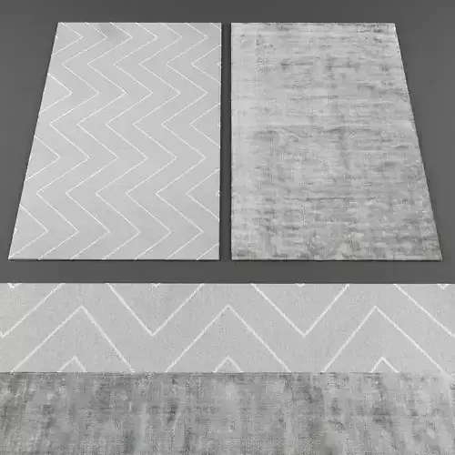 Rugs collection 294 Low-poly 3D model
