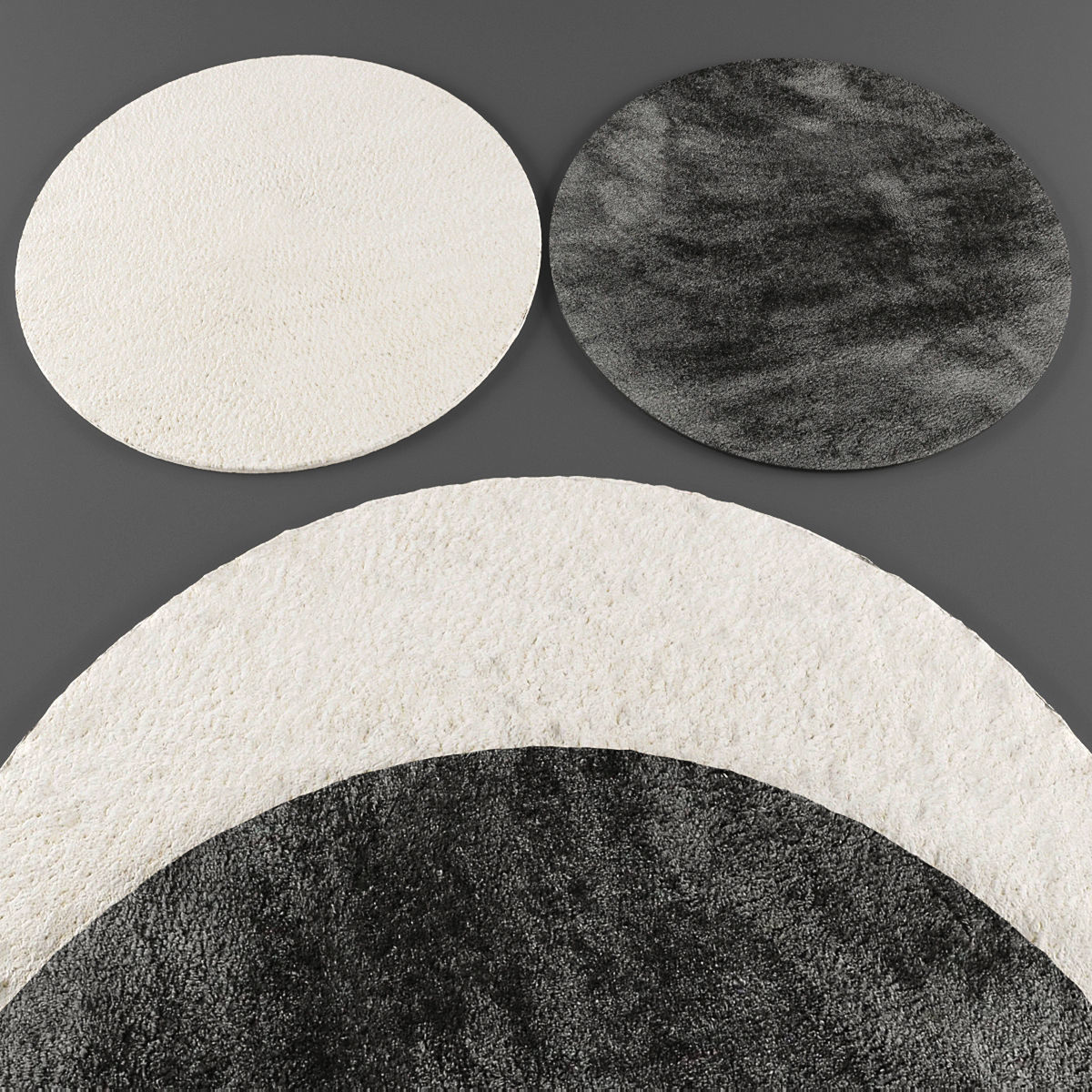 Rugs collection 296 Low-poly 3D model_2