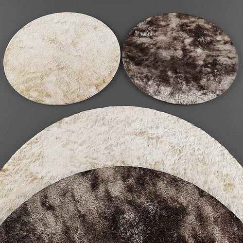 Rugs collection 296 Low-poly 3D model