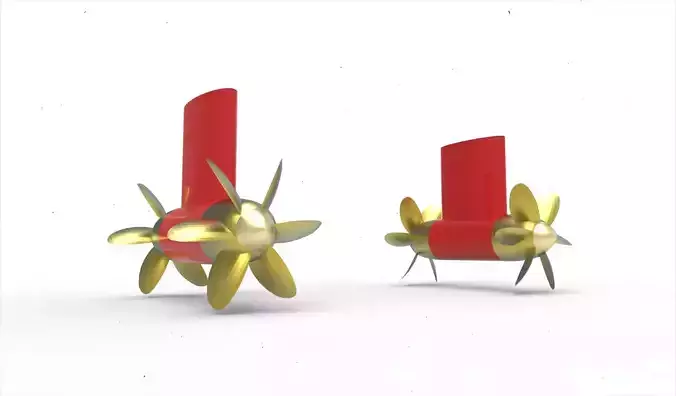 Flexibel azimuth thruster 