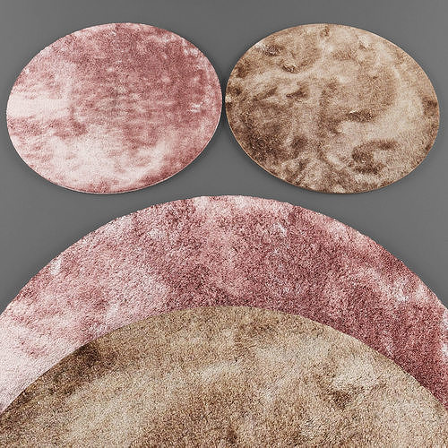 Rugs collection 297 Low-poly 3D model