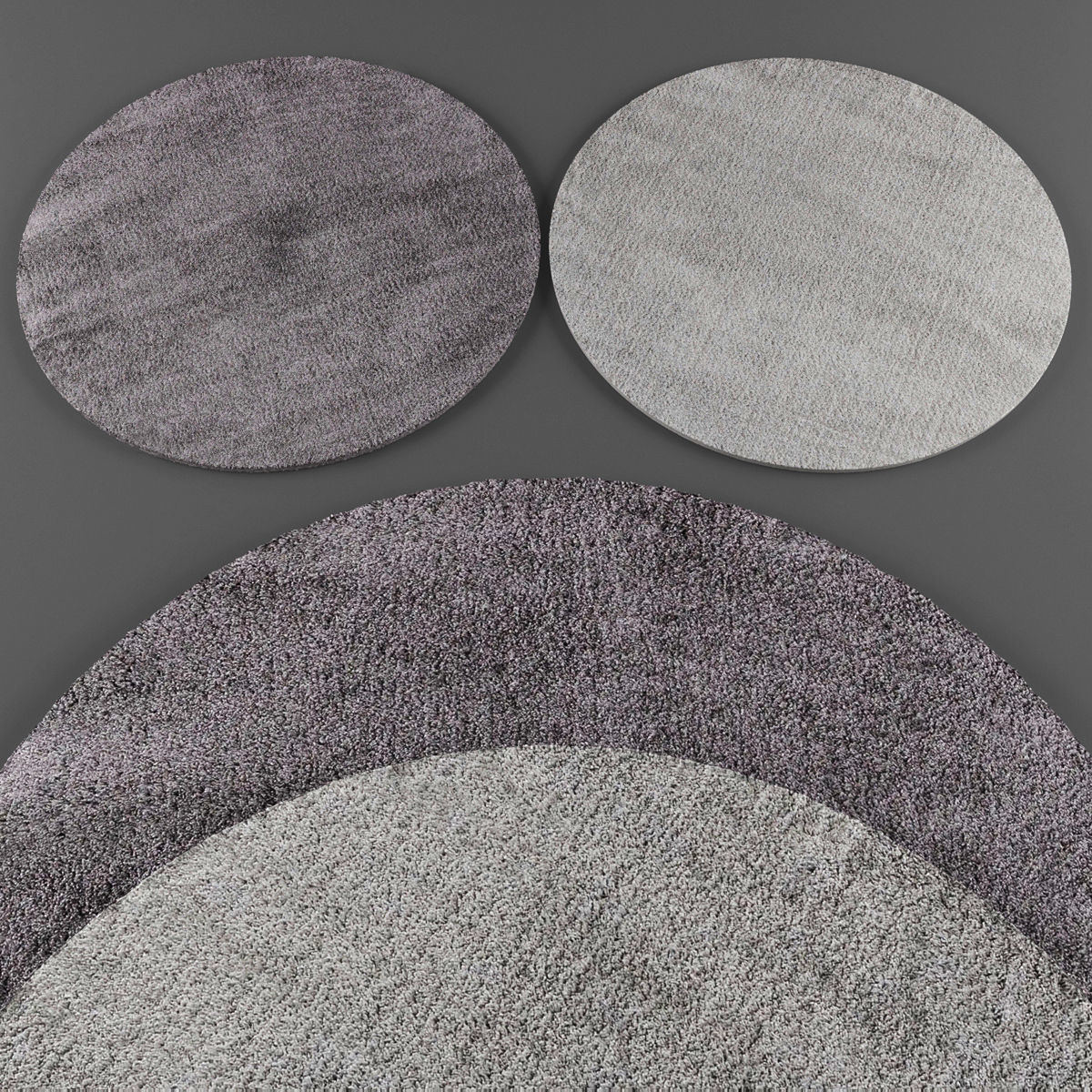 Rugs collection 299 Low-poly 3D model_2