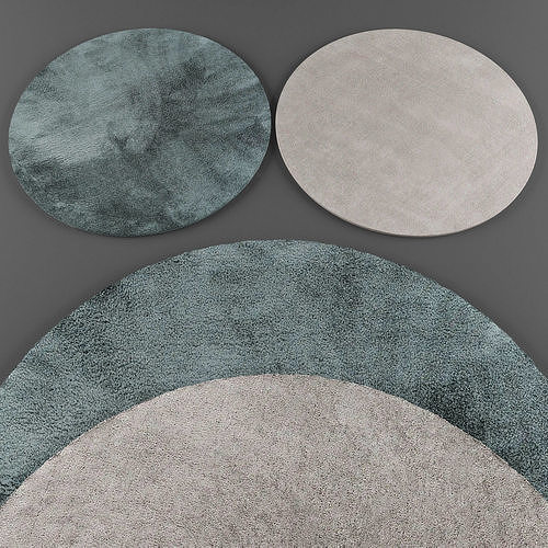 Rugs collection 299 Low-poly 3D model