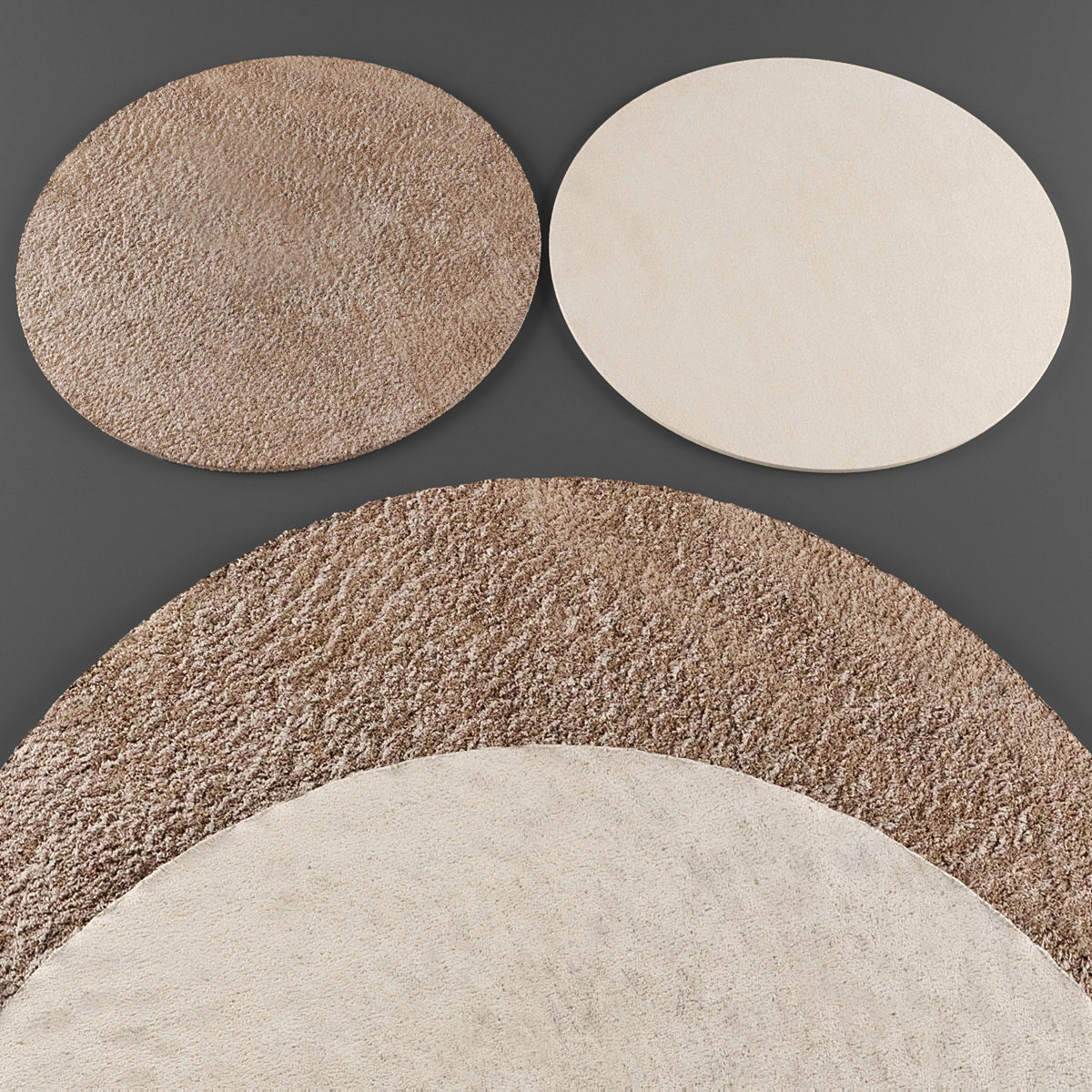 Rugs collection 299 Low-poly 3D model_1