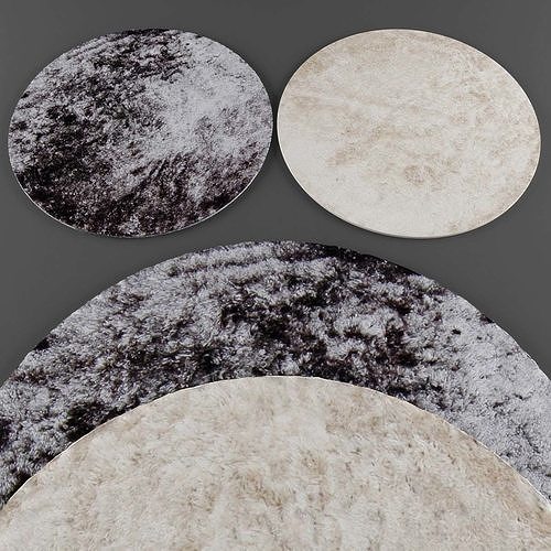 Rugs collection 302 Low-poly 3D model