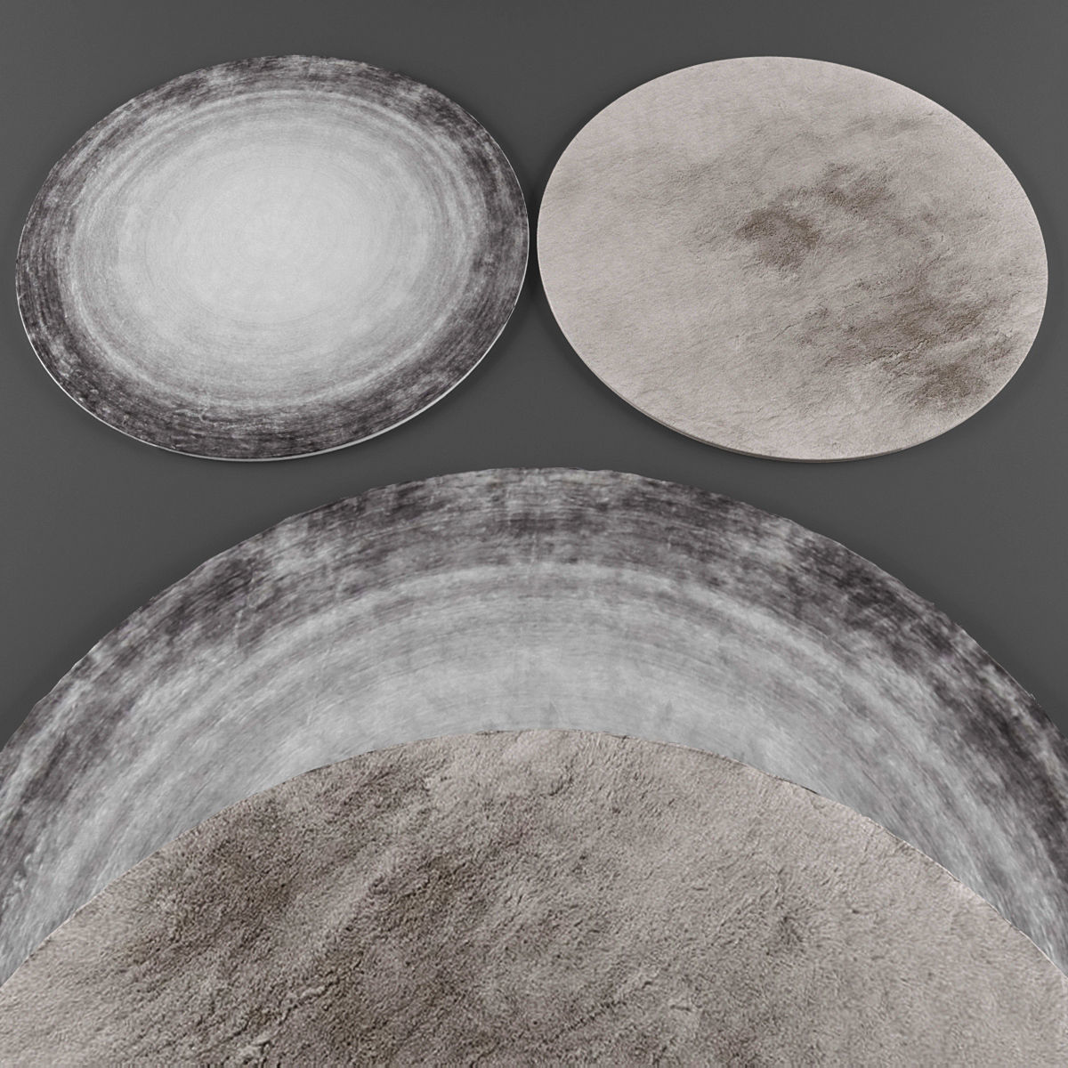 Rugs collection 305 Low-poly 3D model_1