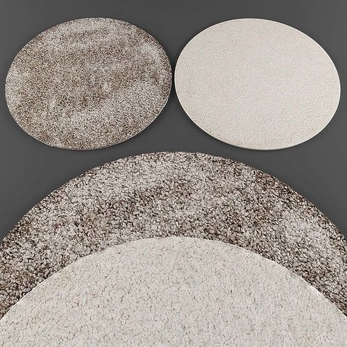 Rugs collection 306 Low-poly 3D model