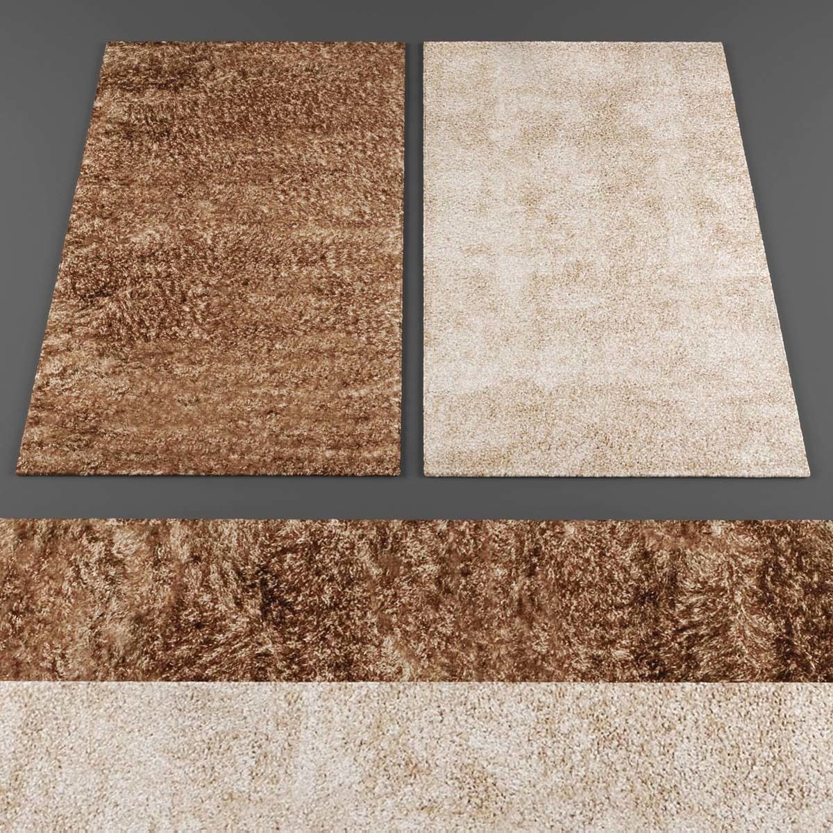Rugs collection  307 Low-poly 3D model_1