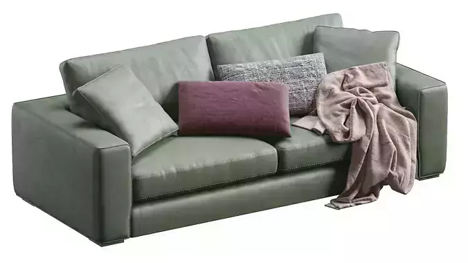 Sitka Boreal Leather Sofa