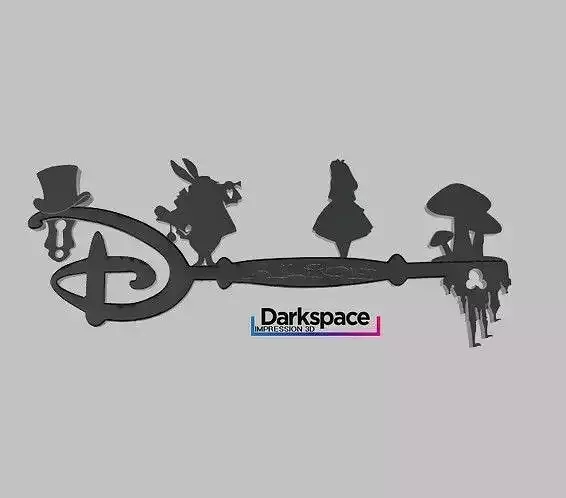 key Disney Alice in wonderland