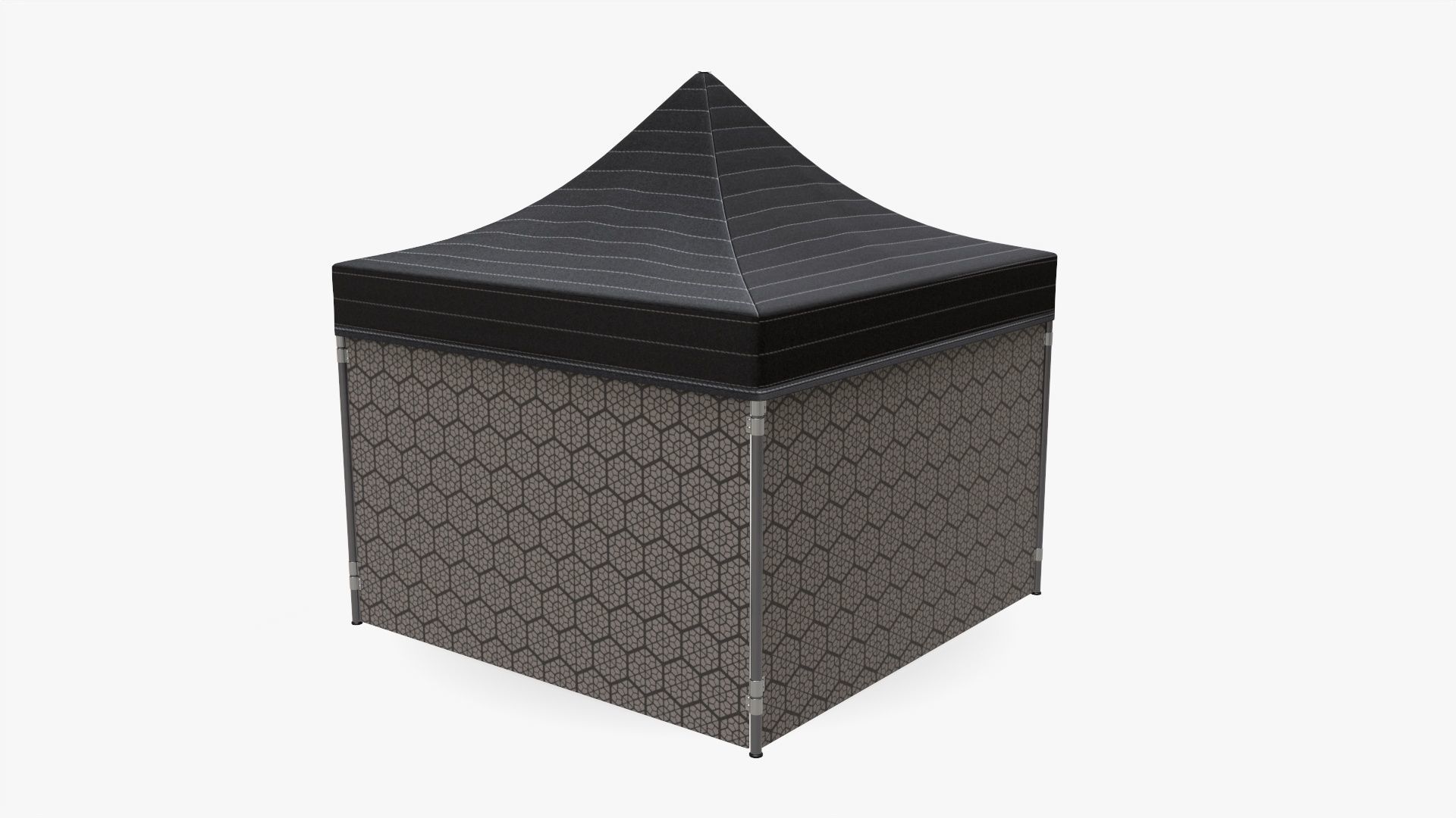 Display tent mockup 05 3D model_2