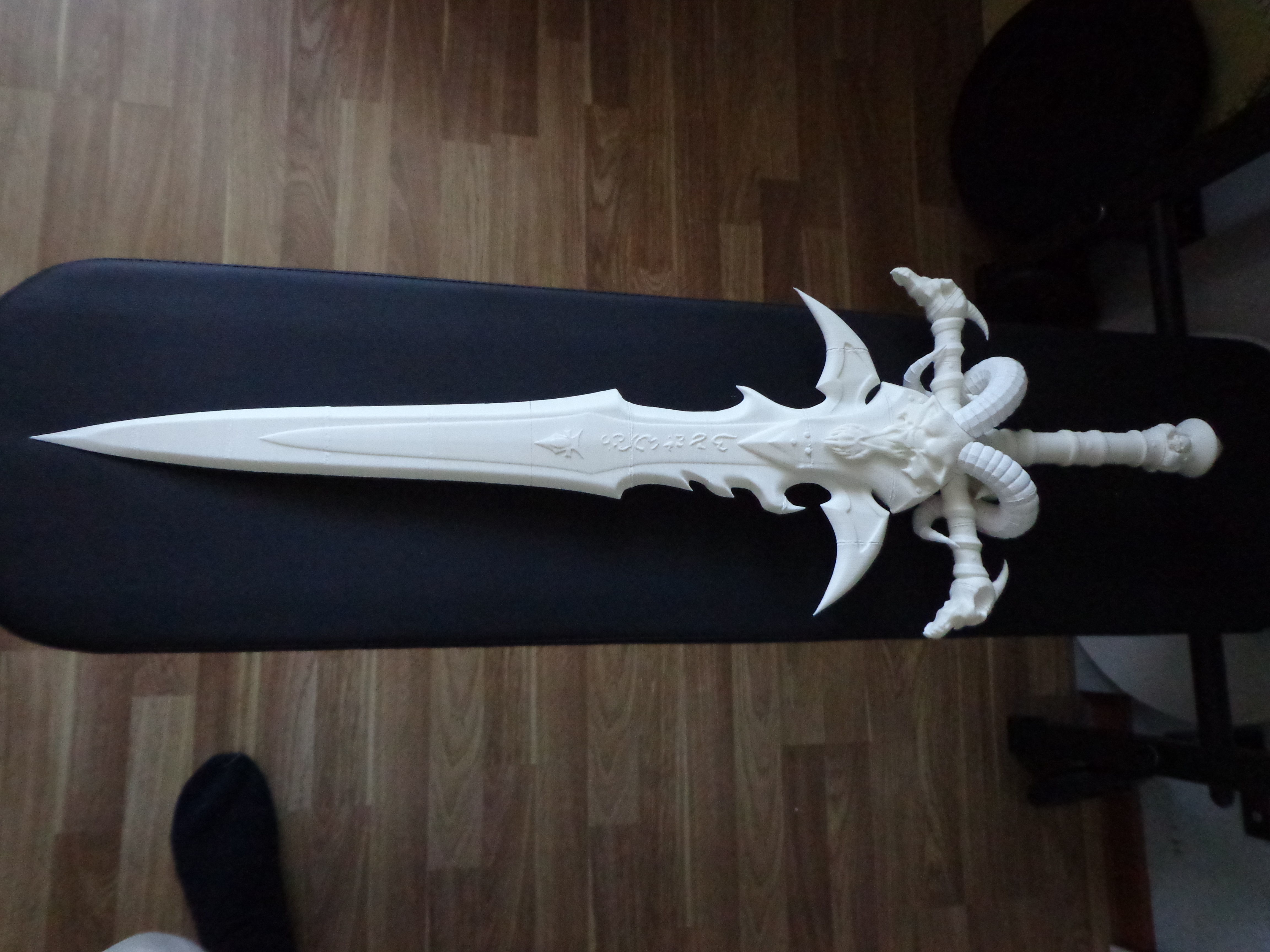  Frostmourne in parts 3D print model 3D print model_2
